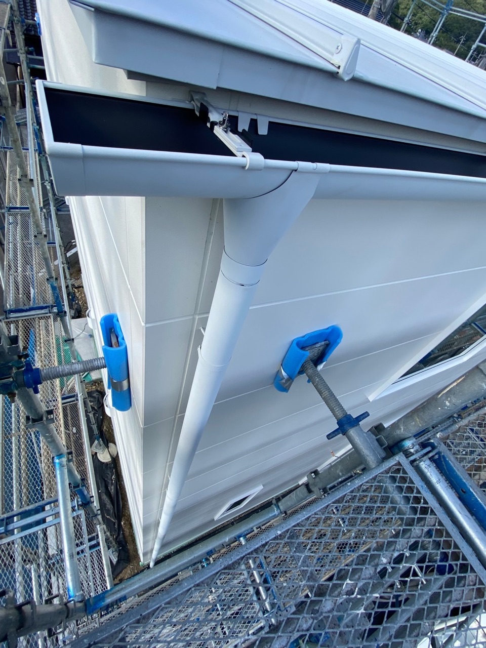 雨どい工事の画像