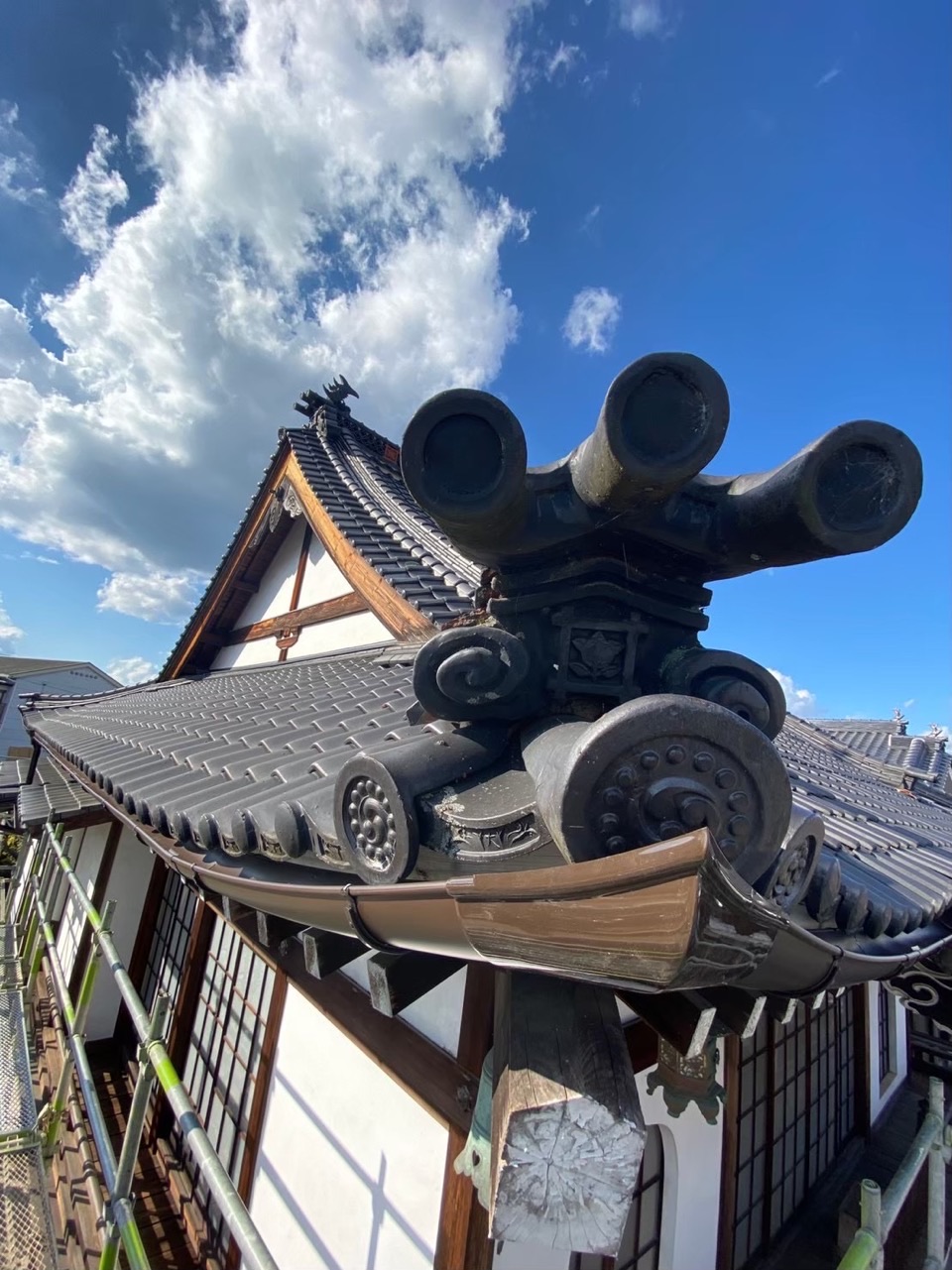 雨どい掛替工事の画像